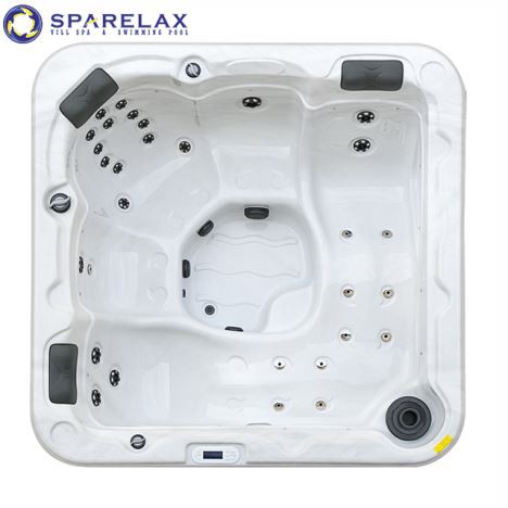 עיסוי הידרו חיצוני מרובע עם ג'קוזי ספא למשפחה 5 אנשים